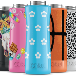 Custom 42oz. Stainless Steel Bottle & Comfort Grip Lid