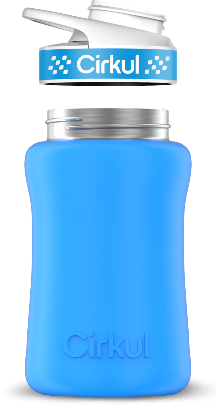 Custom 12oz. Stainless Steel Bottle & Comfort Grip Lid - Image 6