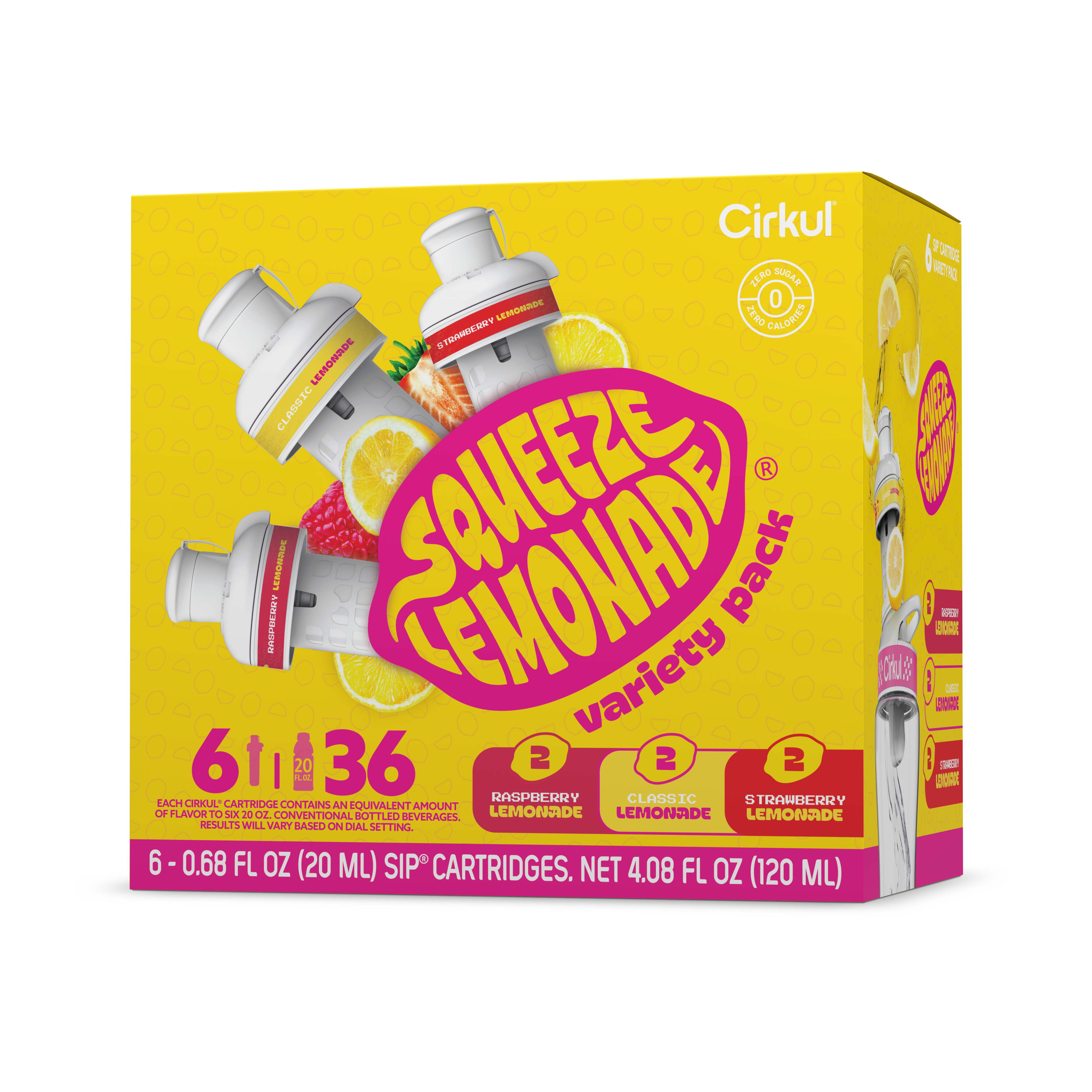 Squeeze Lemonade® 6-Pack Variety Pack