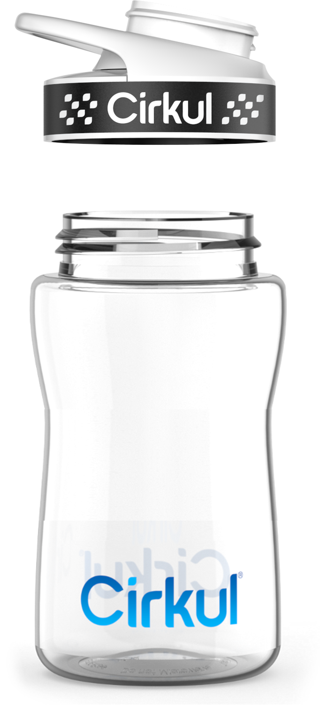 Add-on: 12oz. Plastic Bottle & Comfort Grip Lid - Image 2