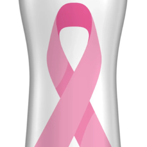Breast Cancer Awareness Ribbon Bottle
