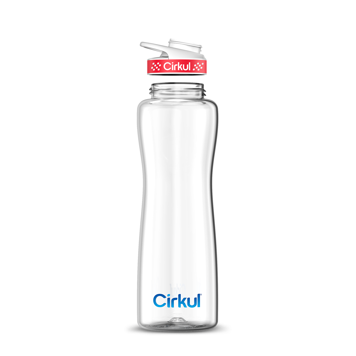 42oz. Plastic Bottle & Comfort Grip Lid - Image 4