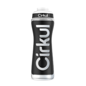 Limited Edition: 22oz. Black Grip Squeeze Plastic Bottle with Sport Lid