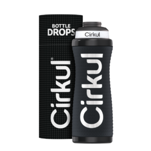 Limited Edition: 22oz. Black Grip Stainless Steel Bottle & Sport Lid