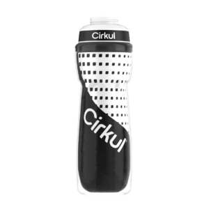 Limited Edition: 22oz. Black Insulated Squeeze Plastic Bottle & Sport Lid
