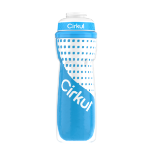 Limited Edition: 22oz. Blue Insulated Squeeze Plastic Bottle & Sport Lid
