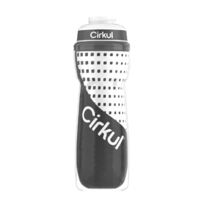 Limited Edition: 22oz. Gray Insulated Squeeze Plastic Bottle & Sport Lid