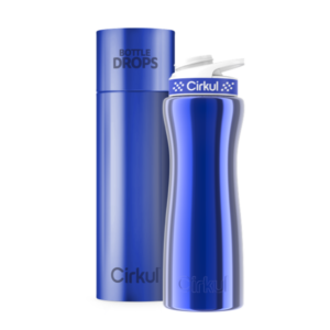 Limited Edition: 22oz. Blue Chrome Stainless Steel Bottle & Lid